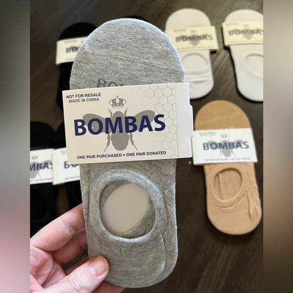 Bombas No- Show Socks- NWT - Picture 2 of 2
